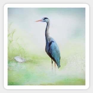 Heron Sticker